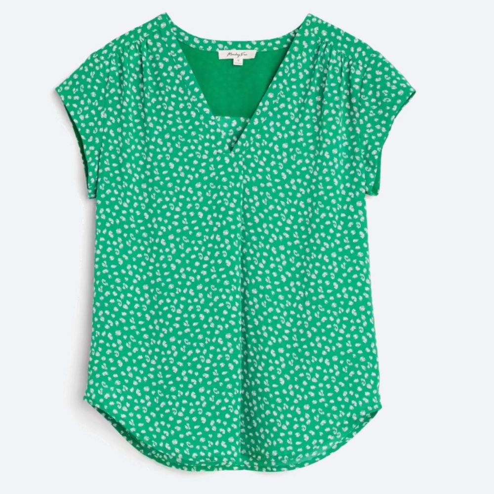 NWT V-Neck Blouse, 1X